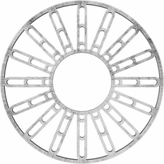 Moulding & Millwork Ekena Millwork Hale Ceiling Medallion 24 x 24 x 0.75 in