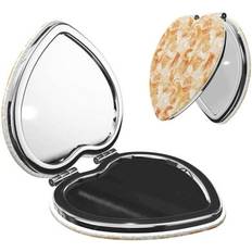 Cosmetics Kdxio Watercolor Sea Shells Pocket Mirror - Heart Shape