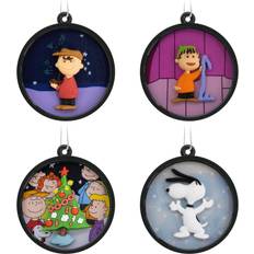 Hallmark Peanuts Multicolour Christmas Tree Ornament 4.3cm 4pcs