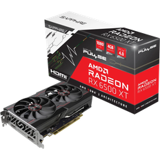 AMD Radeon - Radeon RX 6500 XT Cartes Graphiques Sapphire Pulse Radeon RX 6500 XT OC HDMI DP 8GB