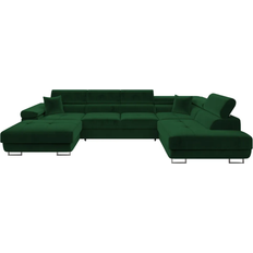 Möbler Mirjan24 Torezio Bis Green Soffa 346cm 4-sits