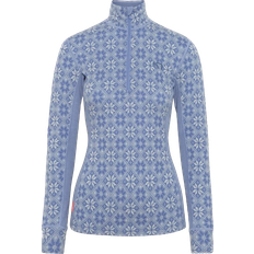 Women's Rose Half Zip Baselayer Top - Iris