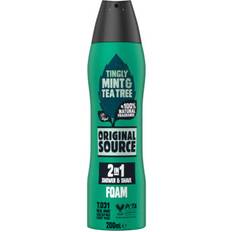 Original Source Mint and Tea Tree 2 in 1 Shower and Shave Foam 200ml