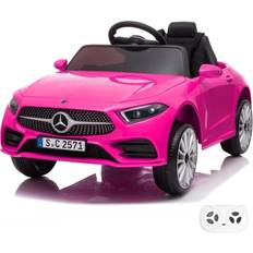 3 Vehículos Eléctricos Mercedes CLS350 Eléctrica Infantil 12V Rosa