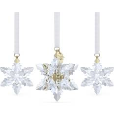 Swarovski Annual Edition 3D Set 2024 White/Gold Julgranspynt 4.4cm 3st