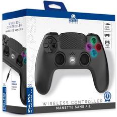 Led ps4 controller Trade Invaders Wireless Controller for PS4 LED Black