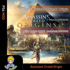 Assistant creed origin (ps4 mod) max level/money/skill points/all resources