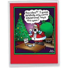 Anniversary Cards & Invitations Nobleworks Jumbo Funny Merry Christmas Greeting Card 0.05 lbs