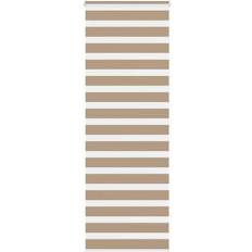 Stribede Rullegardiner vidaXL Zebragardin Sandbrun 90x200 cm 85,9 cm Polyester