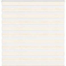 Beige - Stripes Roller Blinds vidaXL Zebra Blind Marble Beige 145x100 cm Fabric Width 140.9 cm