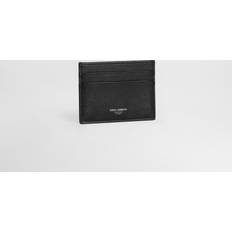 Uni Portefeuilles et Porte-clés Dolce & Gabbana Calfskin Card Holder Black