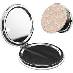 Cosmetics Kdxio Geese Flower Pocket Mirror - Portable