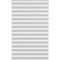 Gardiner & Tilbehør vidaXL Zebragardin Lysegrå 140x200 cm Polyester 140x175cm