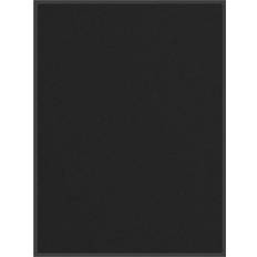 vidaXL Dörrmatta Svart 80 x 120 Svart cm
