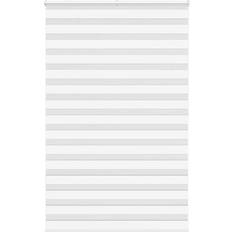 vidaXL Zebra Blind White 145x200 cm Fabric Width