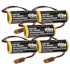 VHBW 5x Battery Industrial Controller 2000 mAh 3 V Li-MnO2