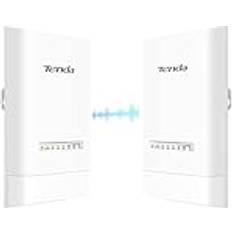 OS3 Bridge WiFi Extern Åtkomstpunkt 867 Mbps 5 GHz 12 dBi Riktantenna 4 x 10/100 Mbit/s 2-pack