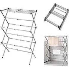 3 Tier Extendable Clothes Airer - Grey