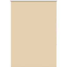 vidaXL Rullgardin Mörkläggningsbar Beige 110x175 cm