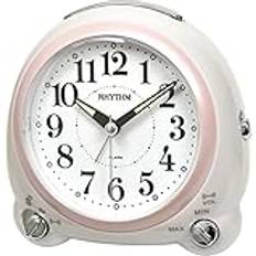 Rhythm Väckarklockor Rhythm Tyst Väckarklocka CRF804NR13 Rosa