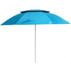 200.0 cm Sonnenschirme Aktive 200 cm UV50 Folding Beach Umbrella Blau 200cm