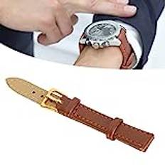 Klockarmband på rea Sonk PU Läderklockband 12mm Brown