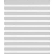 Gardiner & Tillbehör vidaXL Rullgardin Zebra Ljusgrå 125x150 cm