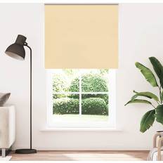 vidaXL Rullgardin Mörkläggningsbeige 135x210 cm
