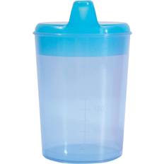 Machine Washable Sippy Cups Loops Blue Drinking Sippy Cup Two Spouts