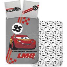 Licens Junior Lightning McQueen Bedding Set 100x140cm