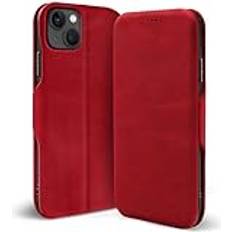 Premium PU Läderplånbok Flip Case för iPhone 13 Mini
