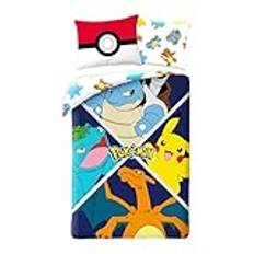 Pokemon Evolution Sängkläder För Barn 140 x 200 cm
