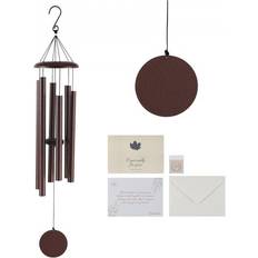 Aluminium Gartendekorationen VEVOR Deep Tone Memorial Wind Chimes 1143 mm Set of 6