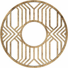 Moulding & Millwork Ekena Millwork Empire Ceiling Medallion 24 H x 24 W x 0.75 D