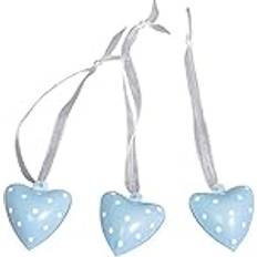 Rayher Metall Glöckchen Herz Babyblau