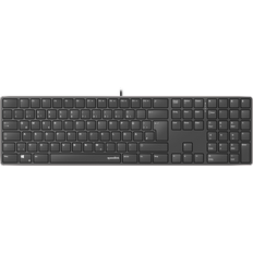 SpeedLink RIVA Slim Metal Tastatur Klar