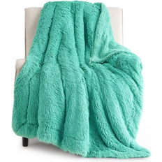 Blankets King Size Blanket for Bed 90" W x 108" L Blankets Blue