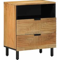 vidaXL Sängskåp Brun 50 x 33 x 62 cm Sängbord