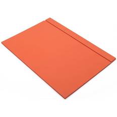 Ebern Designs Michial Faux Leather Desk Pad 25.25 cm W Orange