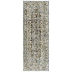 Mark&Day Outdoor Rugs 3x7 Demar Dark Olive Ivory