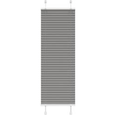 vidaXL Plisserad Persienn Antracit 45x150 cm