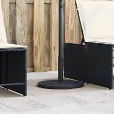 Black Parasol Bases vidaXL Parasol Base for Ø38 48 mm Poles 12 kg