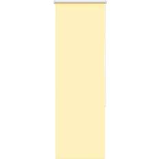 vidaXL Rullgardin Mörkläggningsgul 50x150 cm Tyg Bredd 45,7 cm