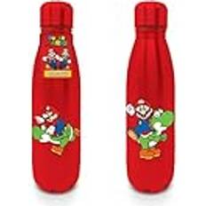 Glass Water Bottle Pyramid International Super Mario Small Cola Bottle