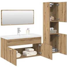 Bathroom Furniture vidaXL Bathroom Furniture Set Multi Colors