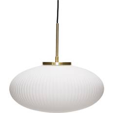 Hübsch serene Hübsch Serene Brass/White Pendel ∅ 40cm
