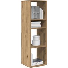 Book Shelves vidaXL Artisan Oak Cabinet 34 x 31 x 112 cm Book Shelf