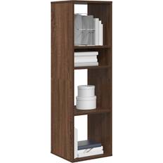 Book Shelves vidaXL Cabinet Brown Oak 34 x 31 x 112 cm Book Shelf