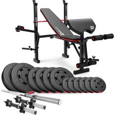 Trainingsgeräte Hop-Sport Hantelbank HS-1055 38 kg