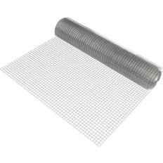 Argent Clôtures en Treillis Soudé Pro-Tec Grillage Métallique en Acier Galvanisé 100 cm x 25 m